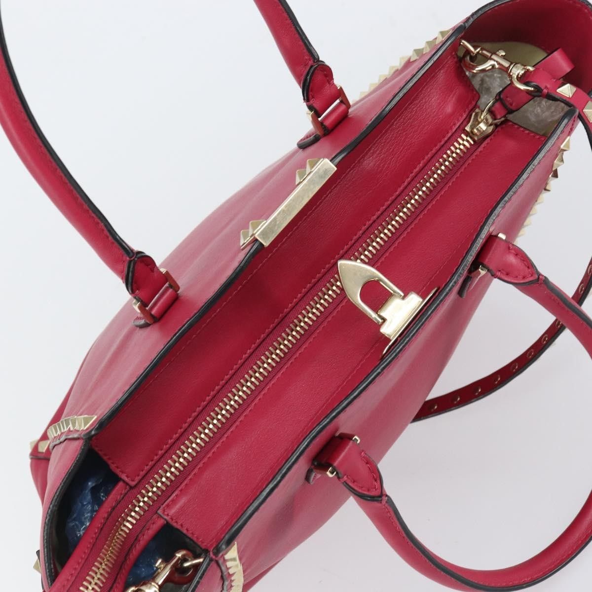 Valentino Valentino Garavani Rockstud Tote Rigid Leather Size ONE SIZE - 18 Thumbnail