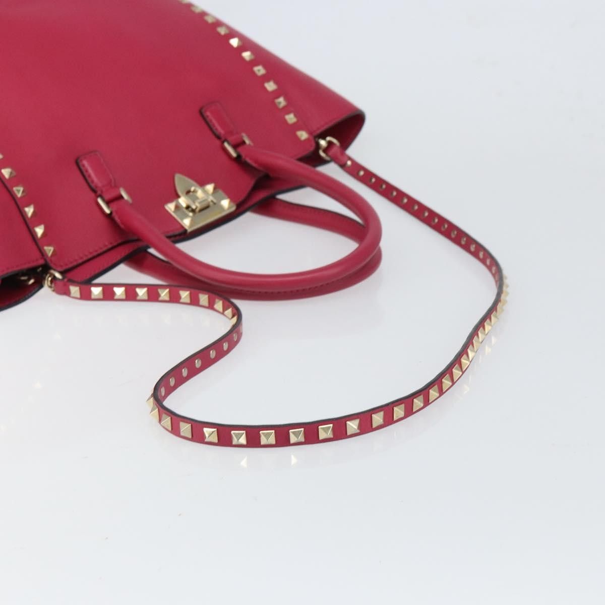 Valentino Valentino Garavani Rockstud Tote Rigid Leather Size ONE SIZE - 17 Thumbnail
