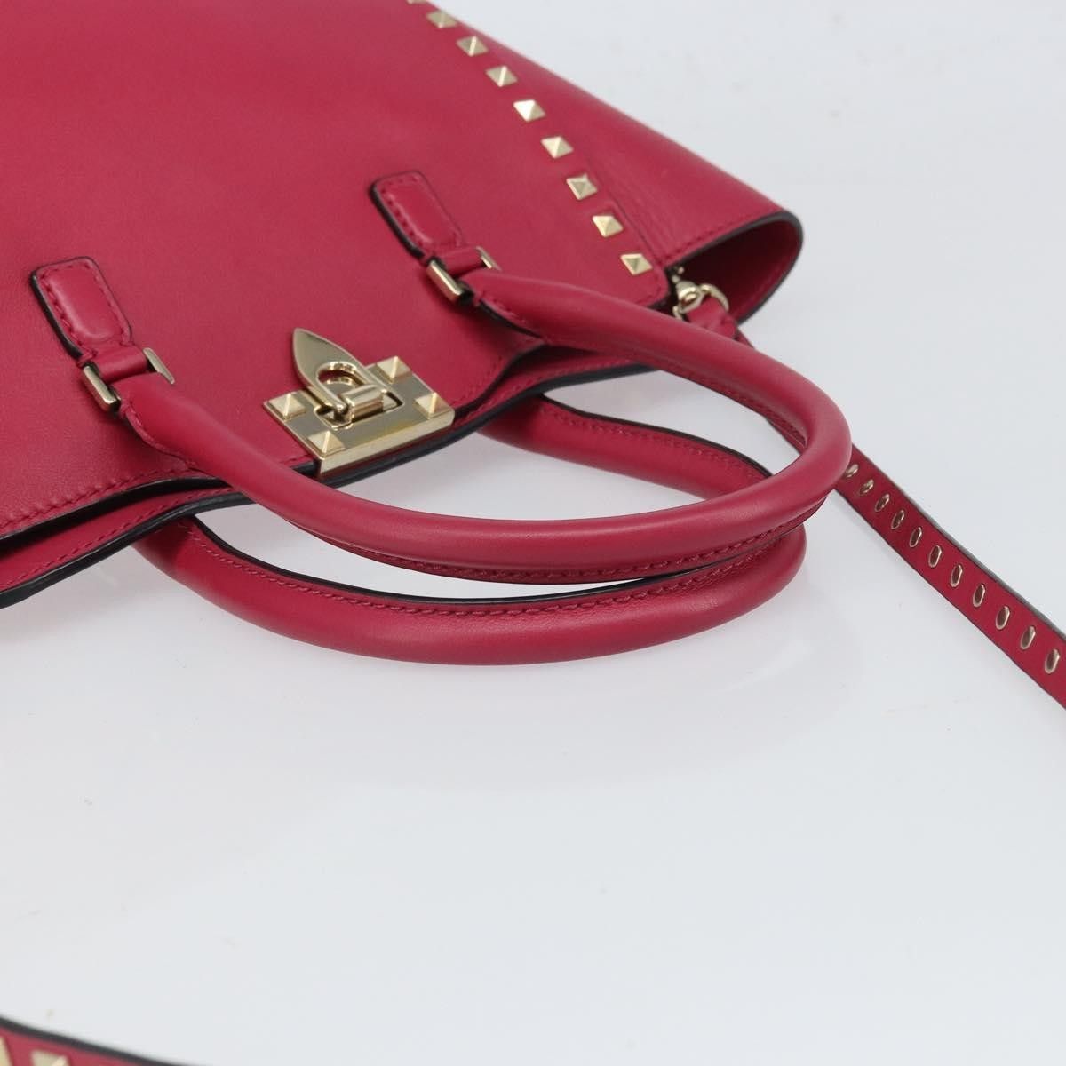 Valentino Valentino Garavani Rockstud Tote Rigid Leather Size ONE SIZE - 8 Thumbnail