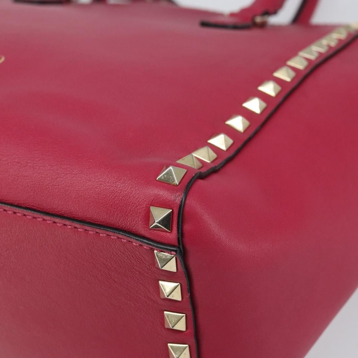 Valentino Valentino Garavani Rockstud Tote Rigid Leather Size ONE SIZE - 9 Thumbnail