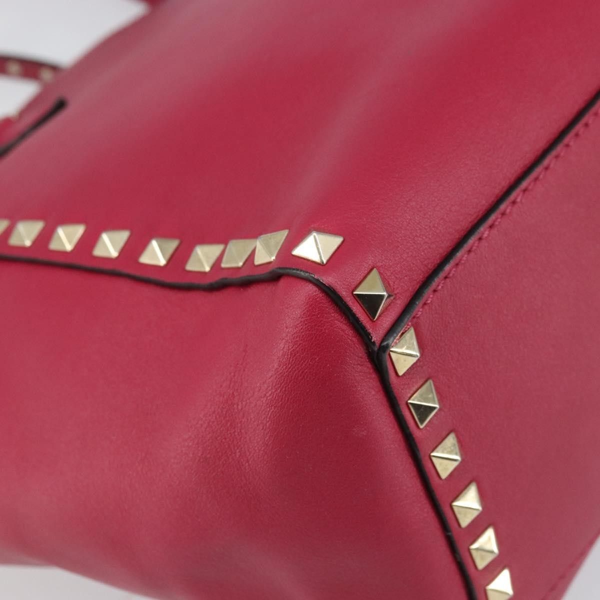 Valentino Valentino Garavani Rockstud Tote Rigid Leather Size ONE SIZE - 10 Thumbnail