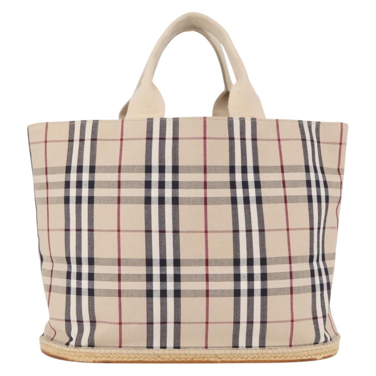 Burberry Burberry Nova Check Tote canvas check pattern Size ONE SIZE - 2 Thumbnail