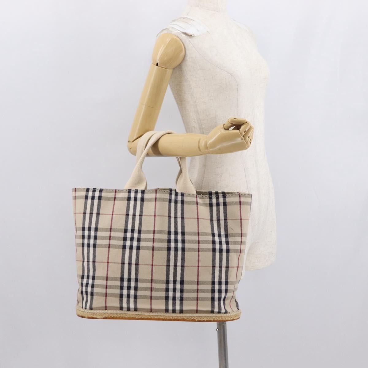 Burberry Burberry Nova Check Tote canvas check pattern Size ONE SIZE - 12 Thumbnail