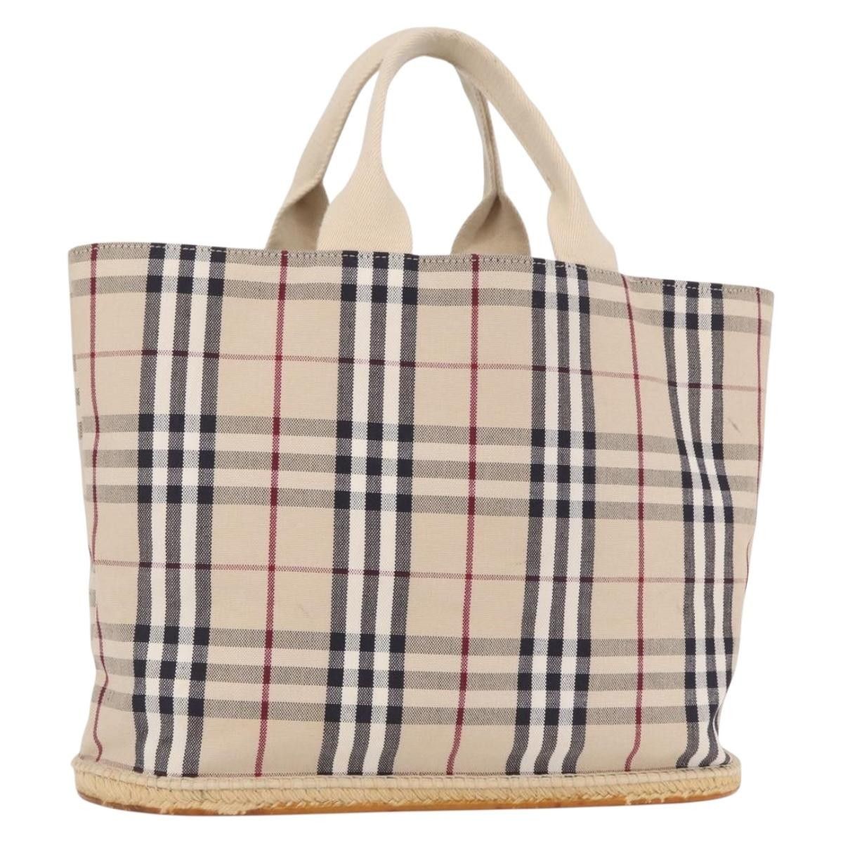 Burberry Burberry Nova Check Tote canvas check pattern Size ONE SIZE - 13 Thumbnail