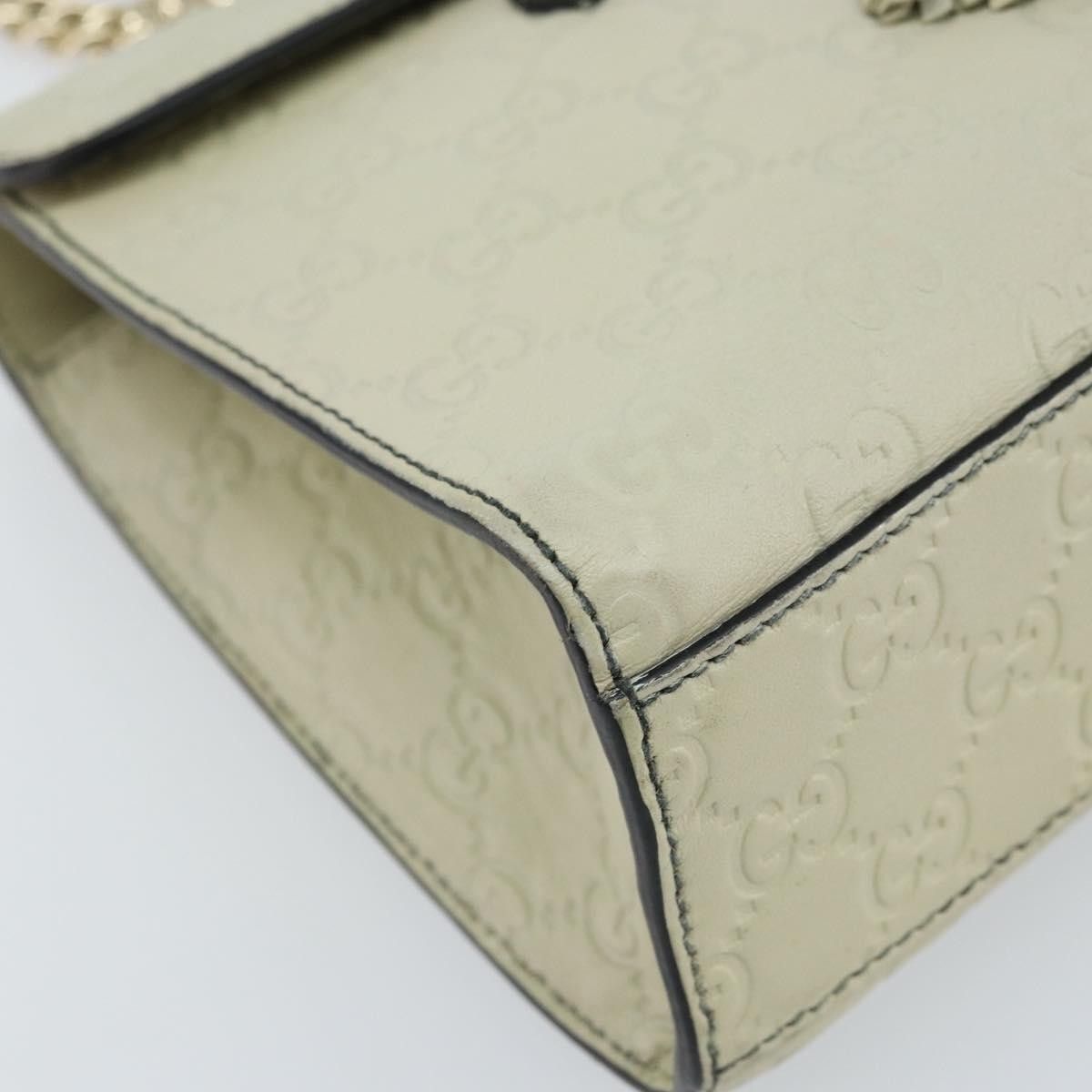 Gucci Gucci Emily Chain Flap Guccissima Leather Size ONE SIZE - 12 Thumbnail