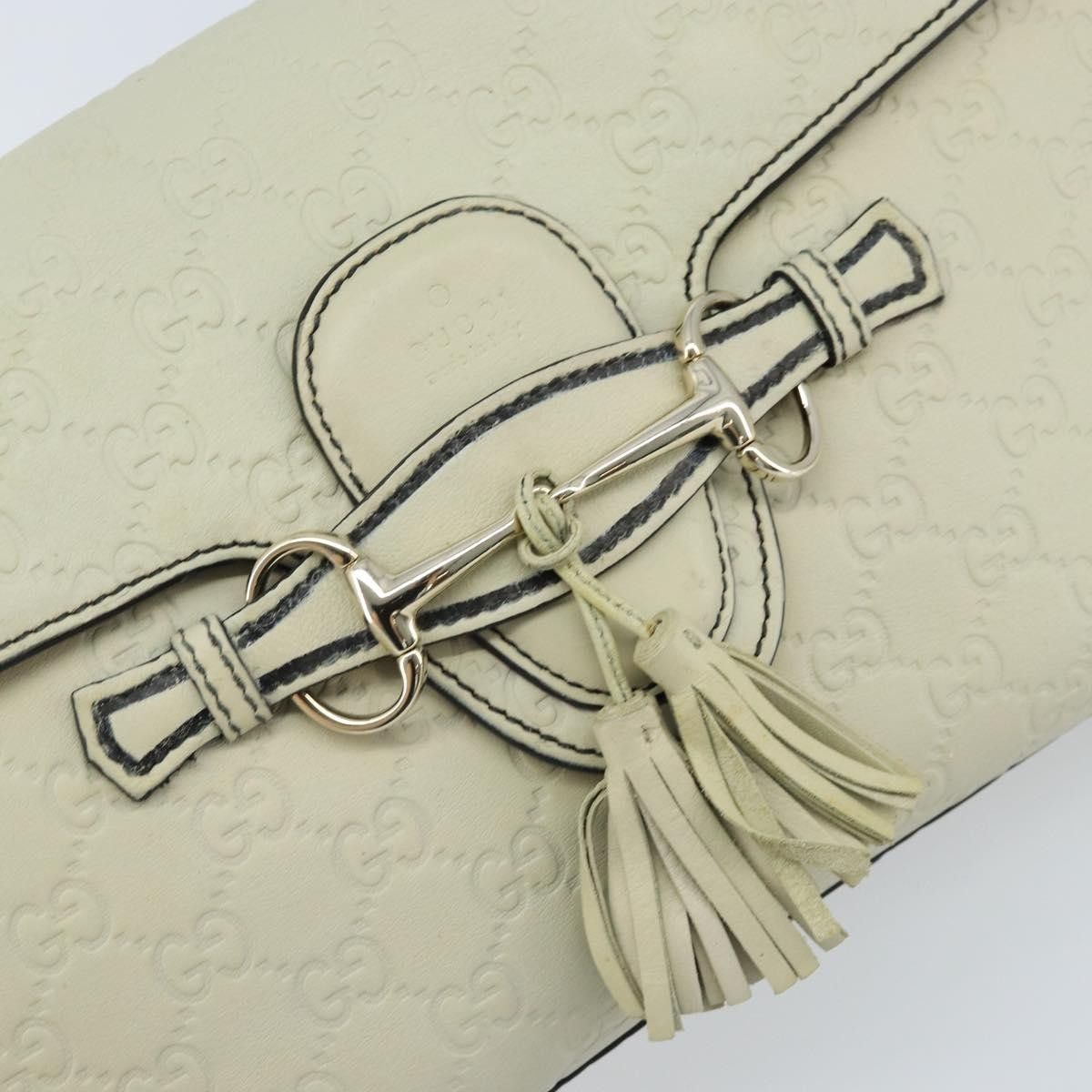 Gucci Gucci Emily Chain Flap Guccissima Leather Size ONE SIZE - 14 Thumbnail