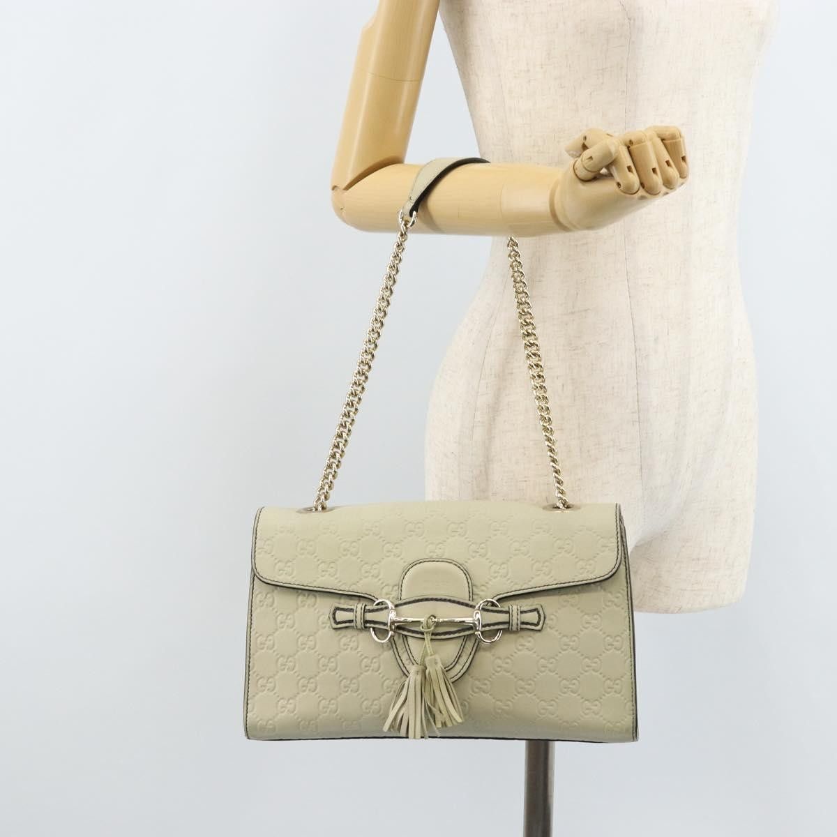 Gucci Gucci Emily Chain Flap Guccissima Leather Size ONE SIZE - 15 Thumbnail