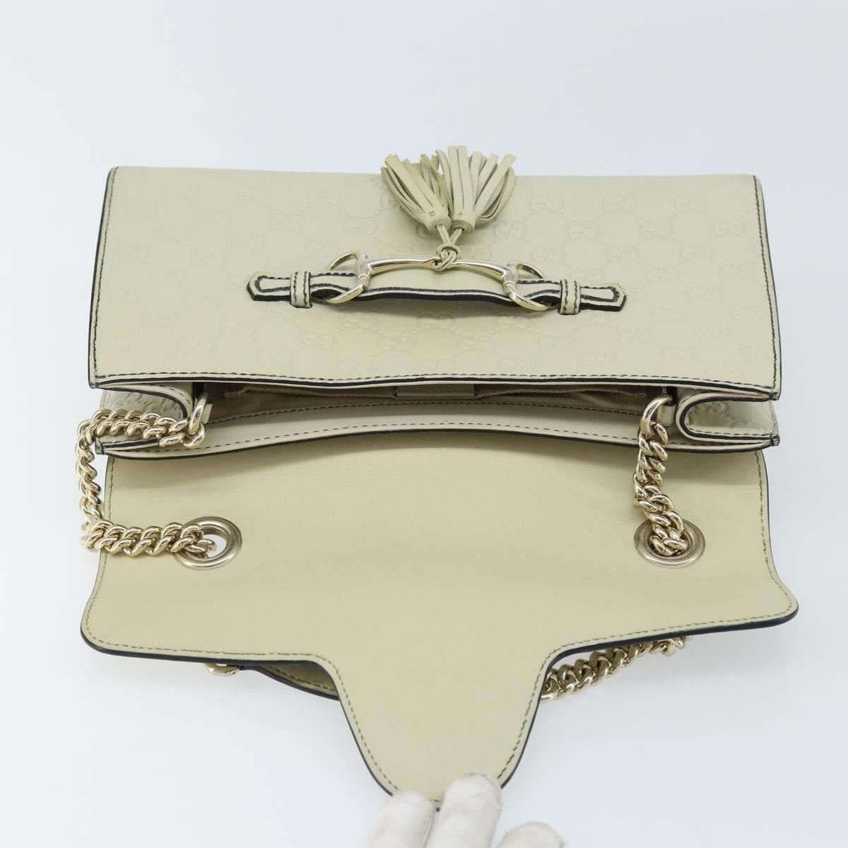 Gucci Gucci Emily Chain Flap Guccissima Leather Size ONE SIZE - 13 Thumbnail