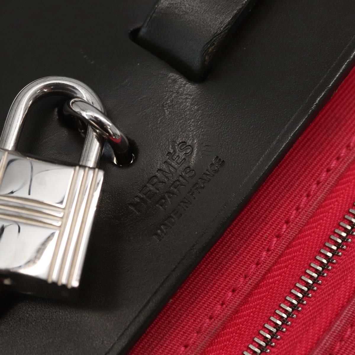 Hermes Hermes Herbag Zip Leather and Toile Size ONE SIZE - 6 Thumbnail