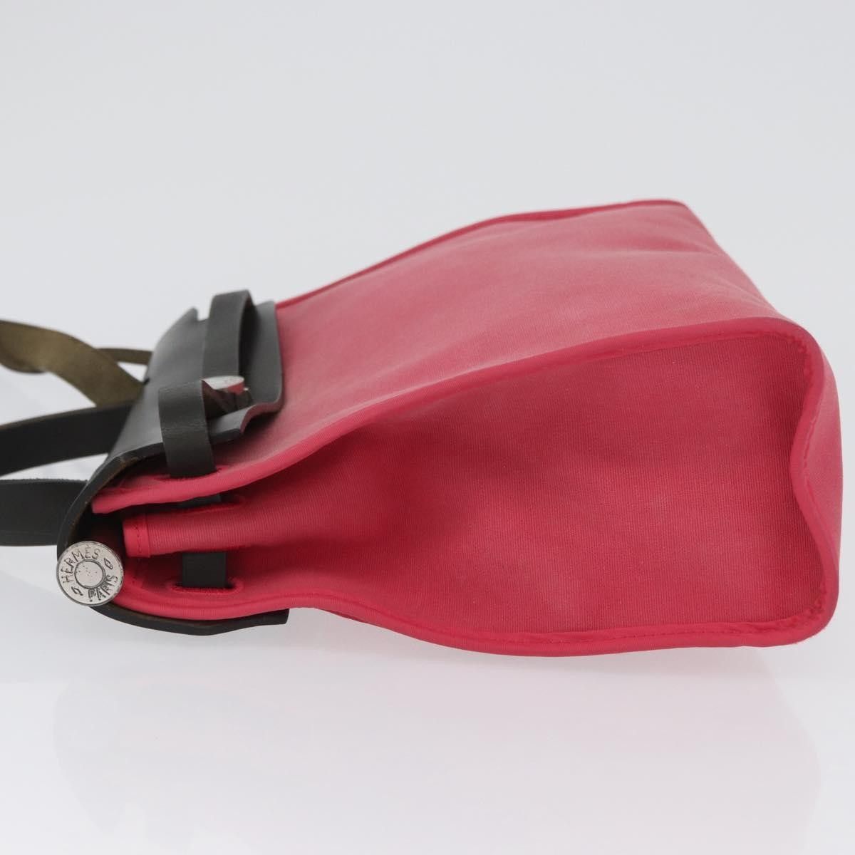 Hermes Hermes Herbag Zip Leather and Toile Size ONE SIZE - 4 Thumbnail