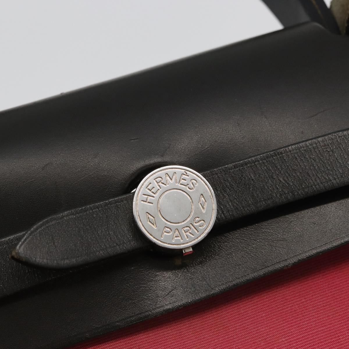 Hermes Hermes Herbag Zip Leather and Toile Size ONE SIZE - 14 Thumbnail
