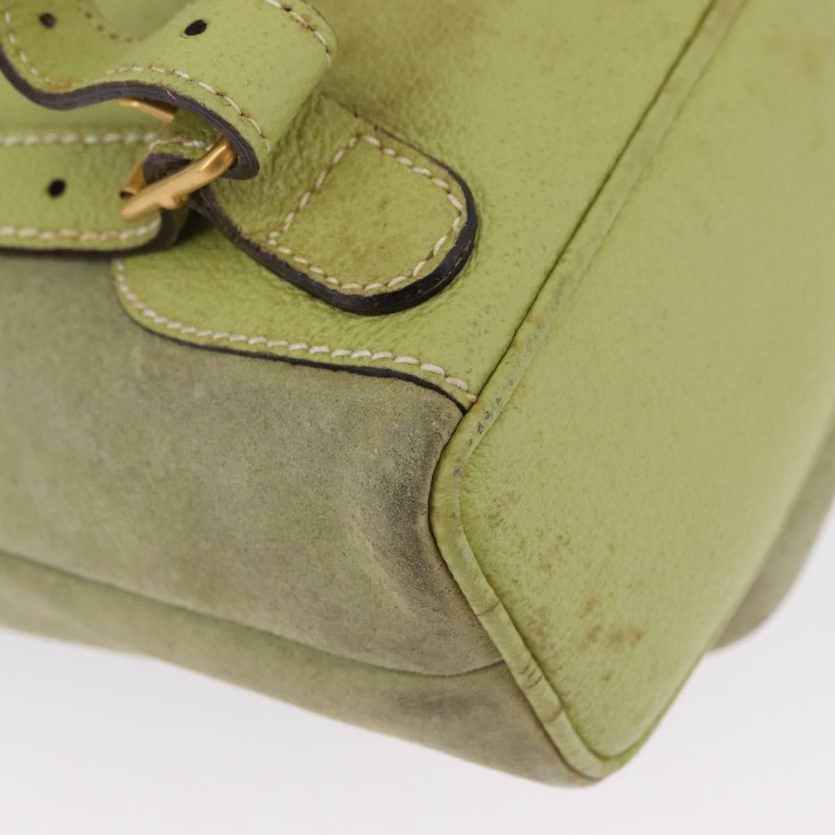 Gucci Gucci Gucci bamboo backpack daim Size ONE SIZE - 10 Thumbnail