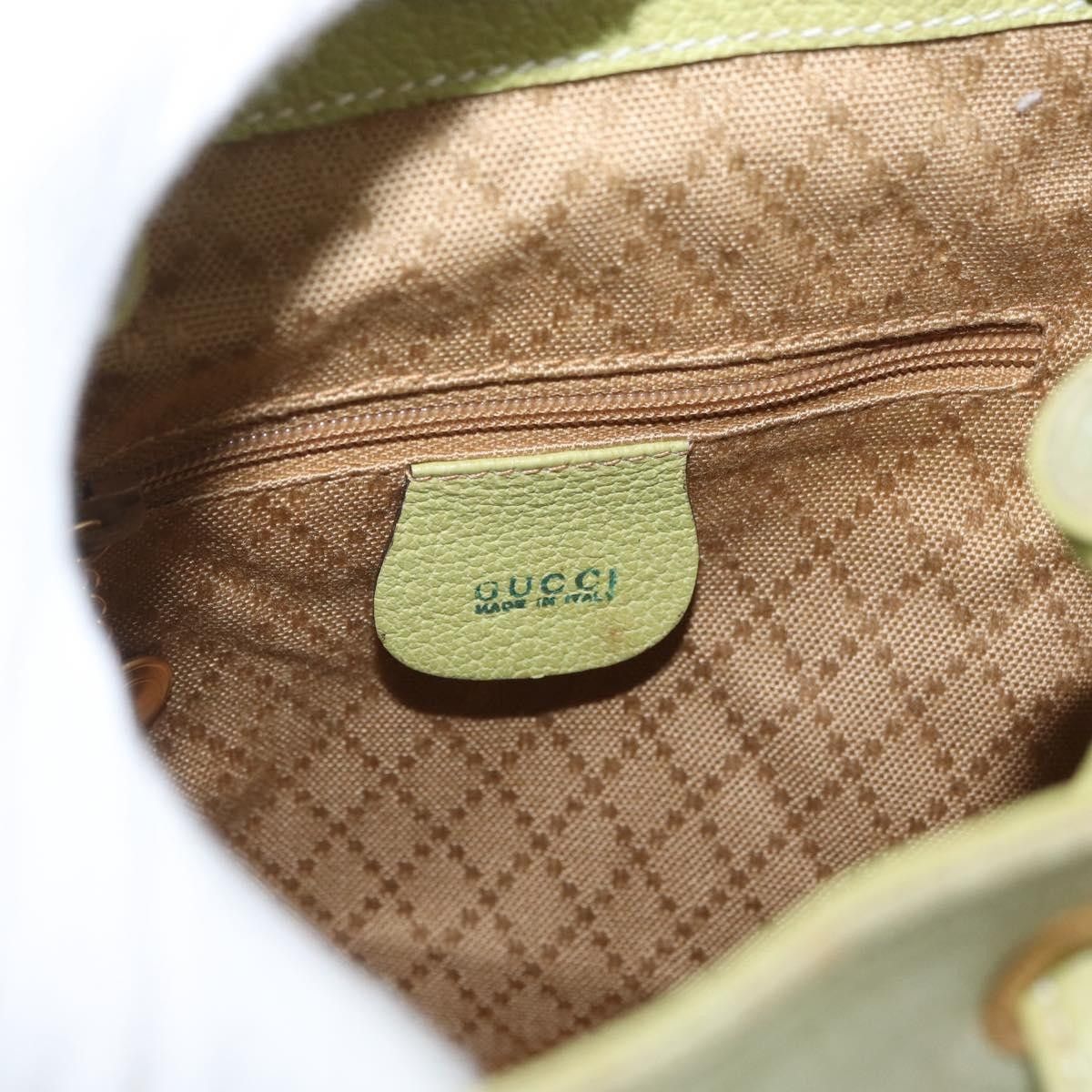 Gucci Gucci Gucci bamboo backpack daim Size ONE SIZE - 6 Thumbnail