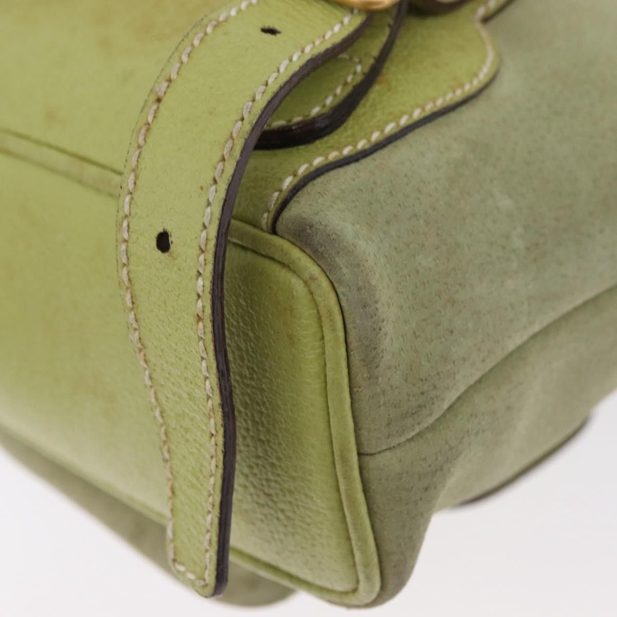 Gucci Gucci Gucci bamboo backpack daim Size ONE SIZE - 11 Thumbnail