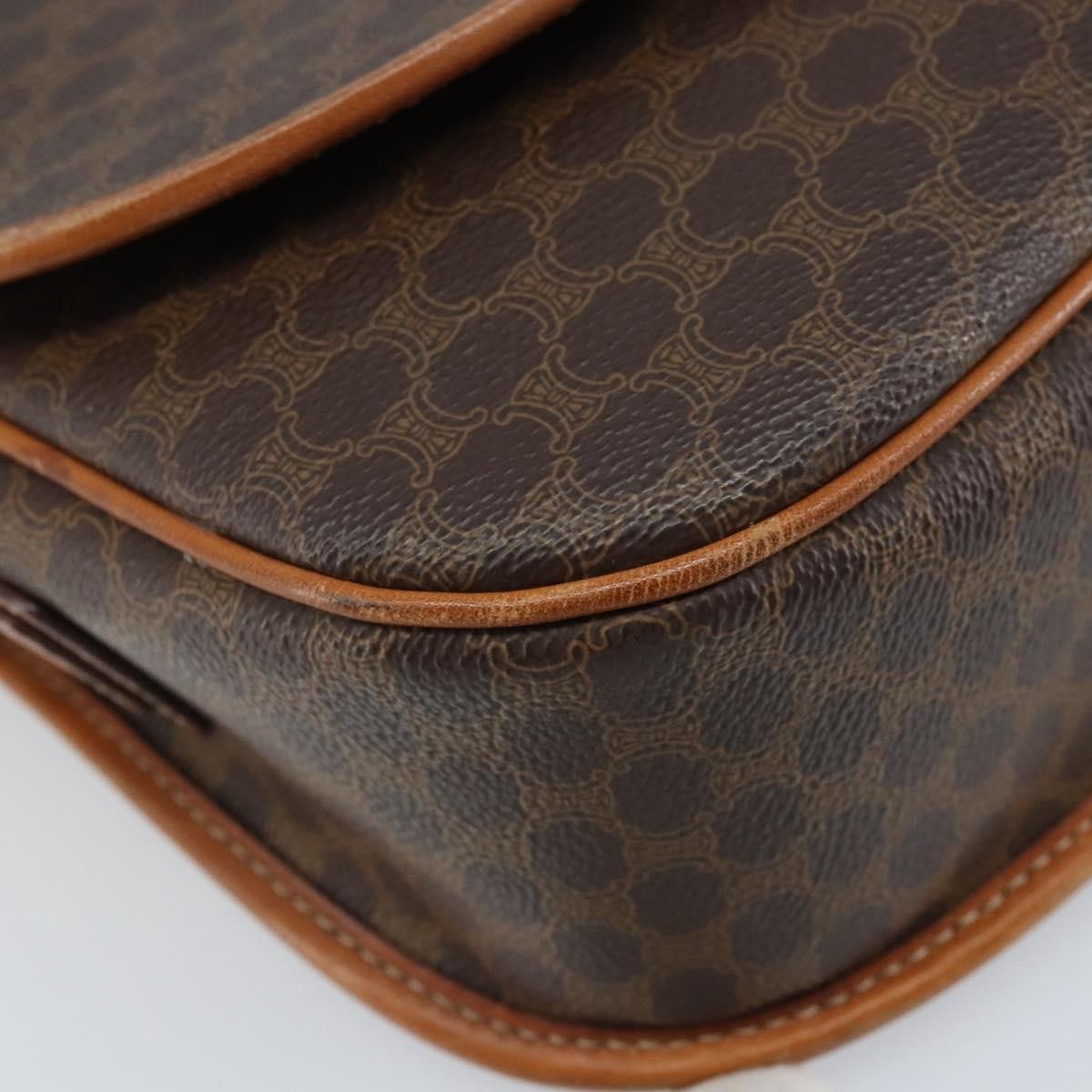 Celine Celine Vintage Macadam Canvas and Leather Size ONE SIZE - 10 Thumbnail