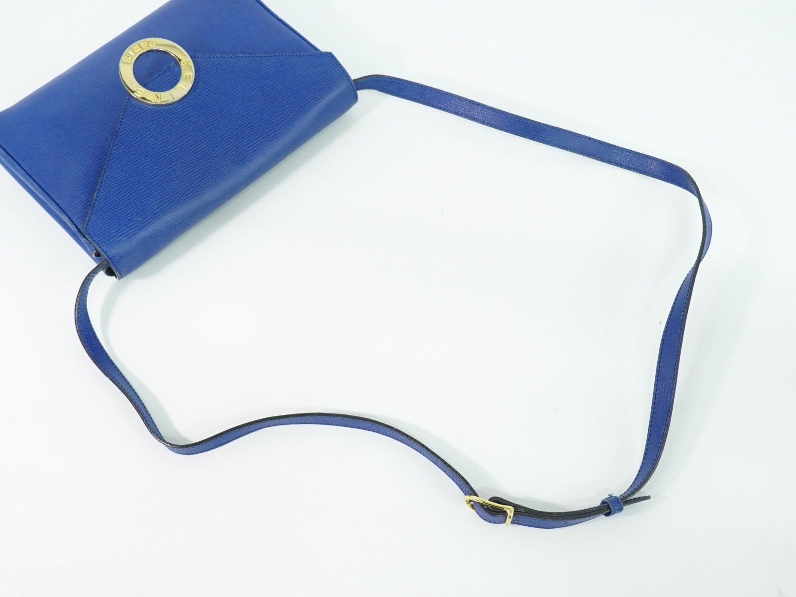 Celine Celine Circle Logo Shoulder Bag Leather Size ONE SIZE - 5 Thumbnail