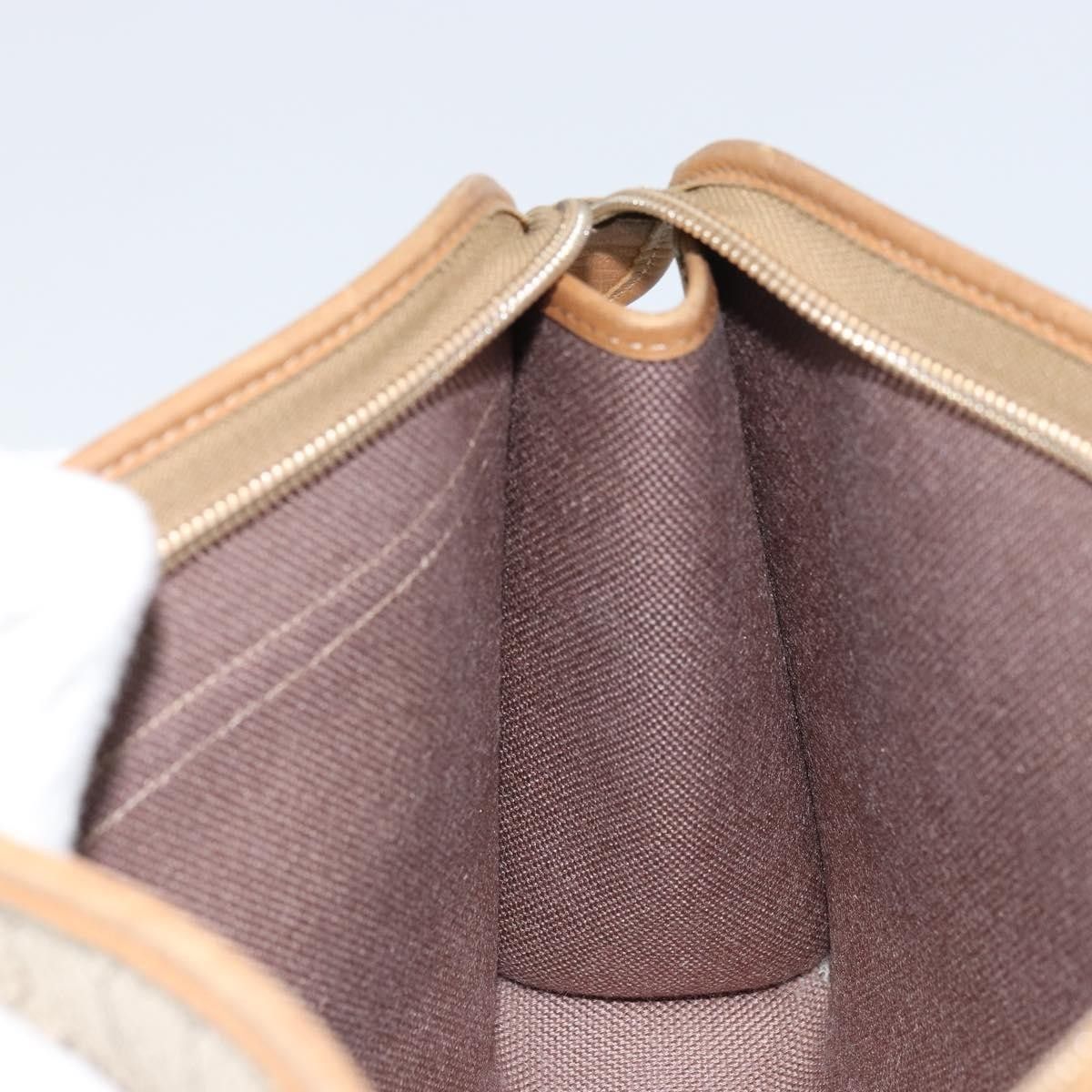 Dior Christian Dior Vintage Honeycomb Zip Canvas and Leather Size ONE SIZE - 15 Thumbnail
