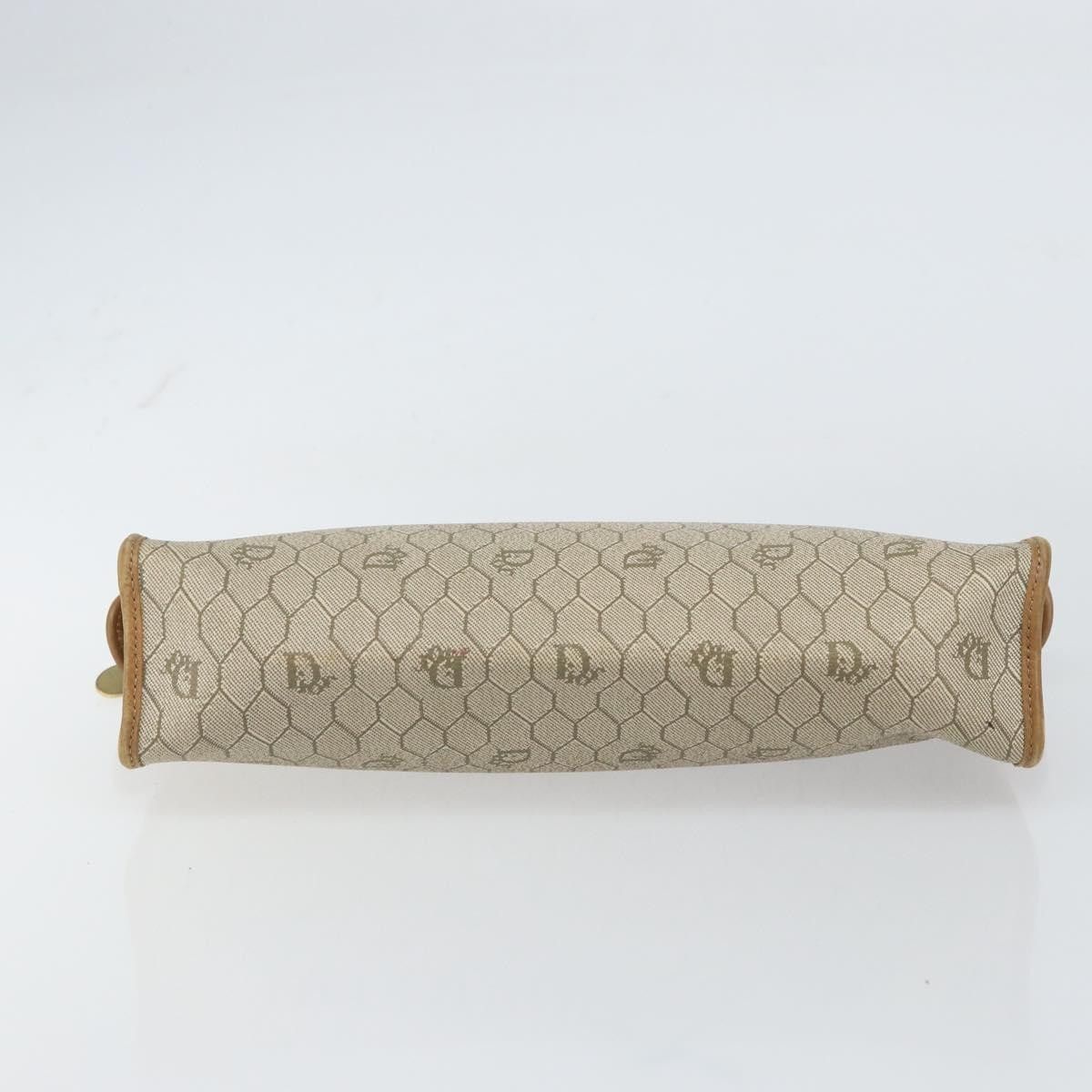 Dior Christian Dior Vintage Honeycomb Zip Canvas and Leather Size ONE SIZE - 14 Thumbnail