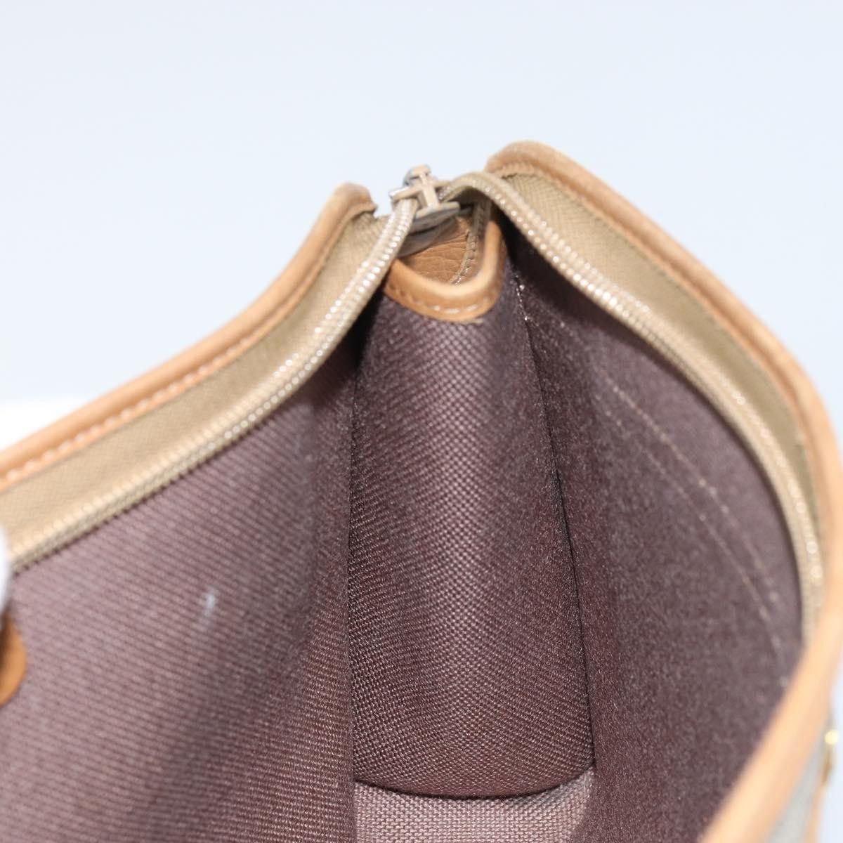 Dior Christian Dior Vintage Honeycomb Zip Canvas and Leather Size ONE SIZE - 16 Thumbnail