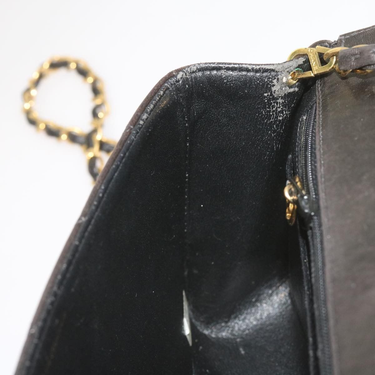 Chanel Chanel Vintage Diana Flap Quilted Lambskin Size ONE SIZE - 21 Thumbnail