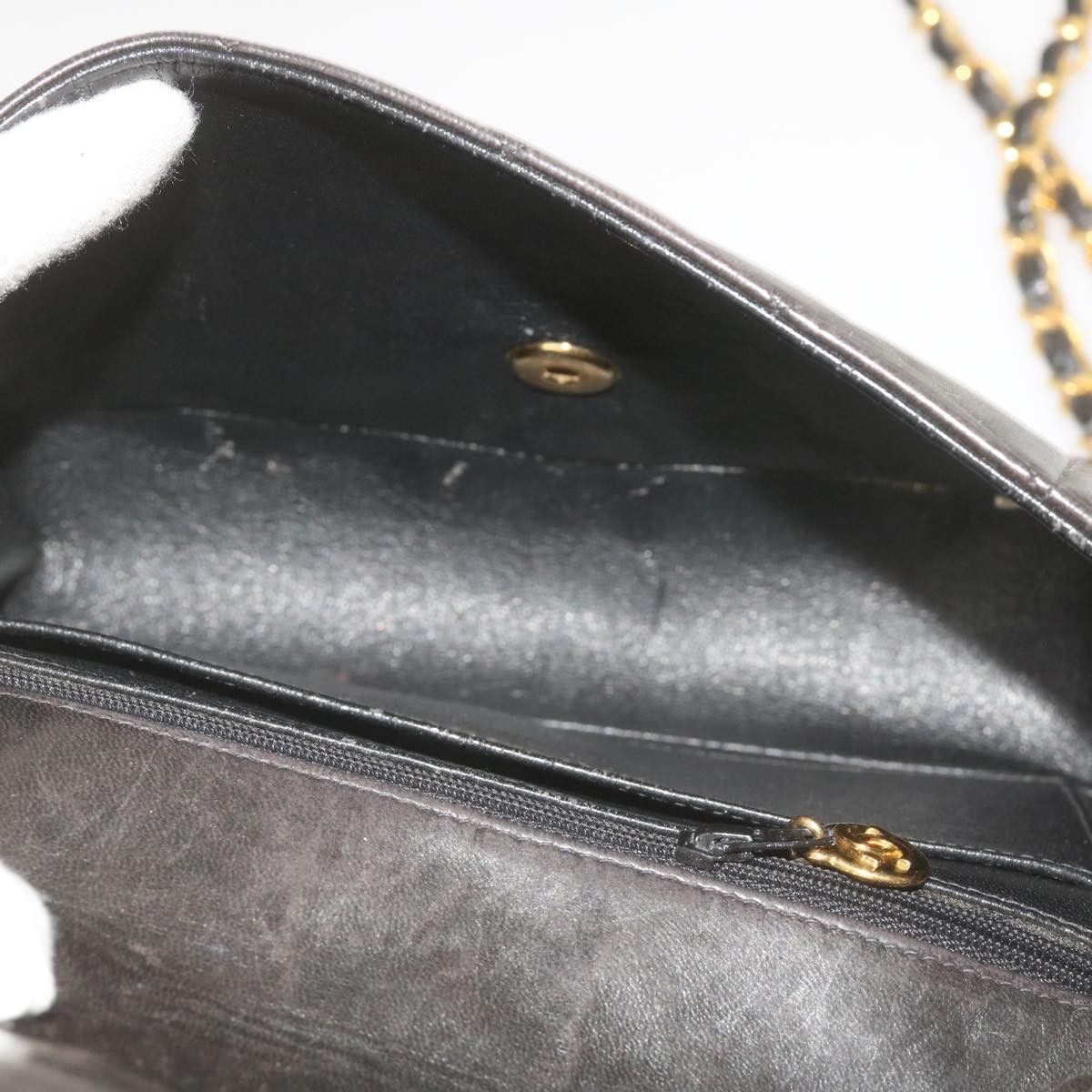 Chanel Chanel Vintage Diana Flap Quilted Lambskin Size ONE SIZE - 10 Thumbnail