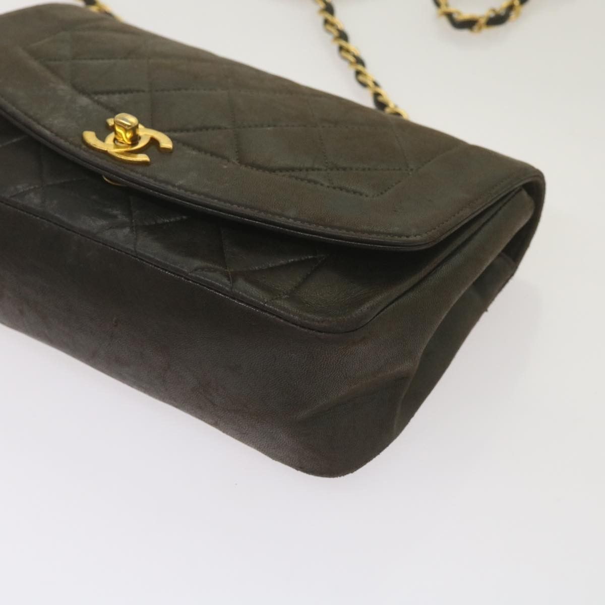 Chanel Chanel Vintage Diana Flap Quilted Lambskin Size ONE SIZE - 15 Thumbnail