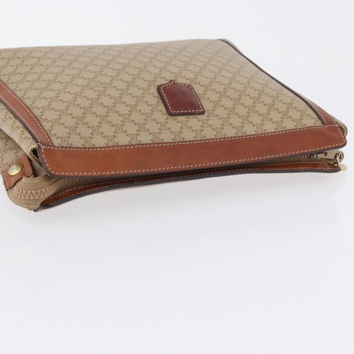 Celine Celine Macadam Pochette Canvas and Leather Size ONE SIZE - 14 Thumbnail