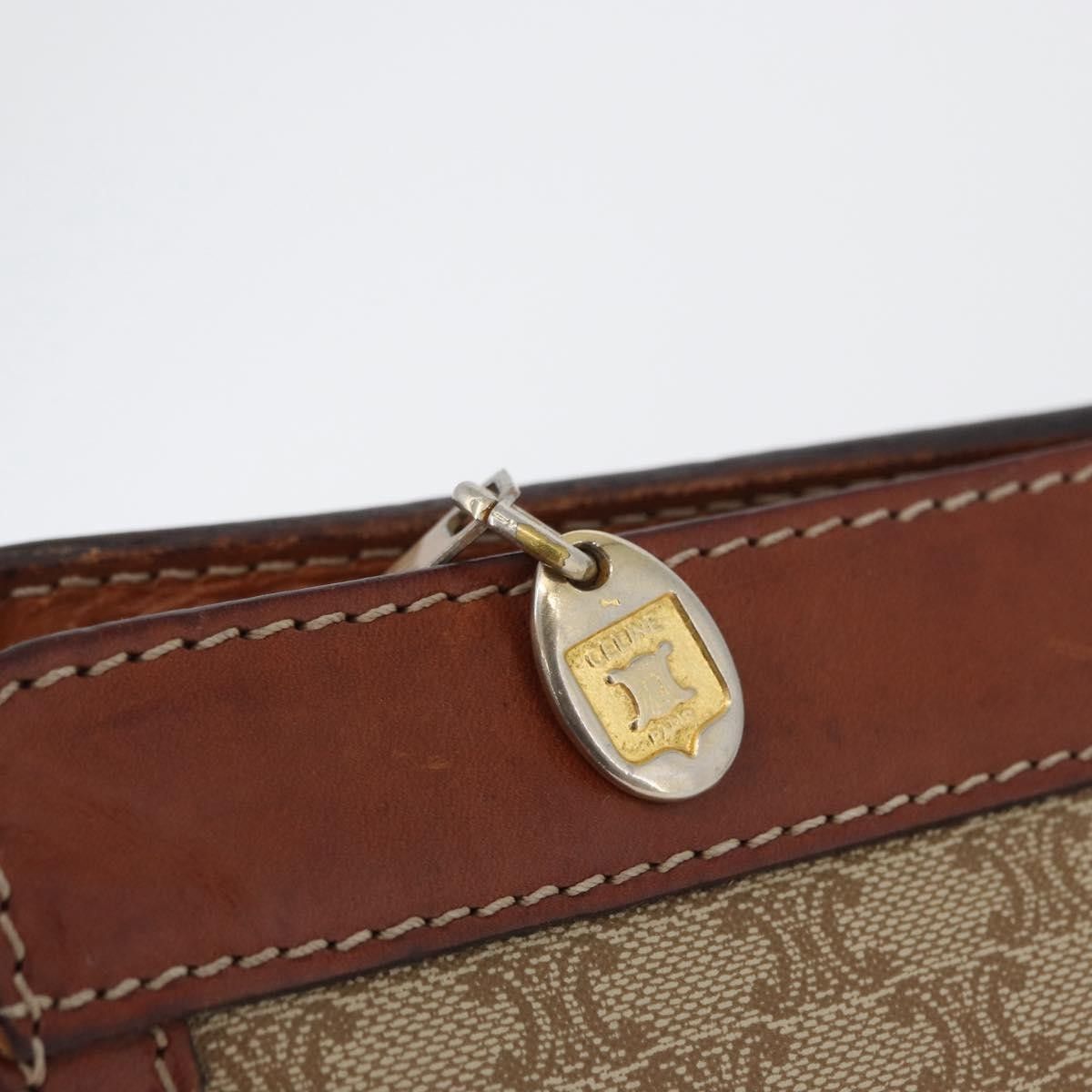 Celine Celine Macadam Pochette Canvas and Leather Size ONE SIZE - 12 Thumbnail