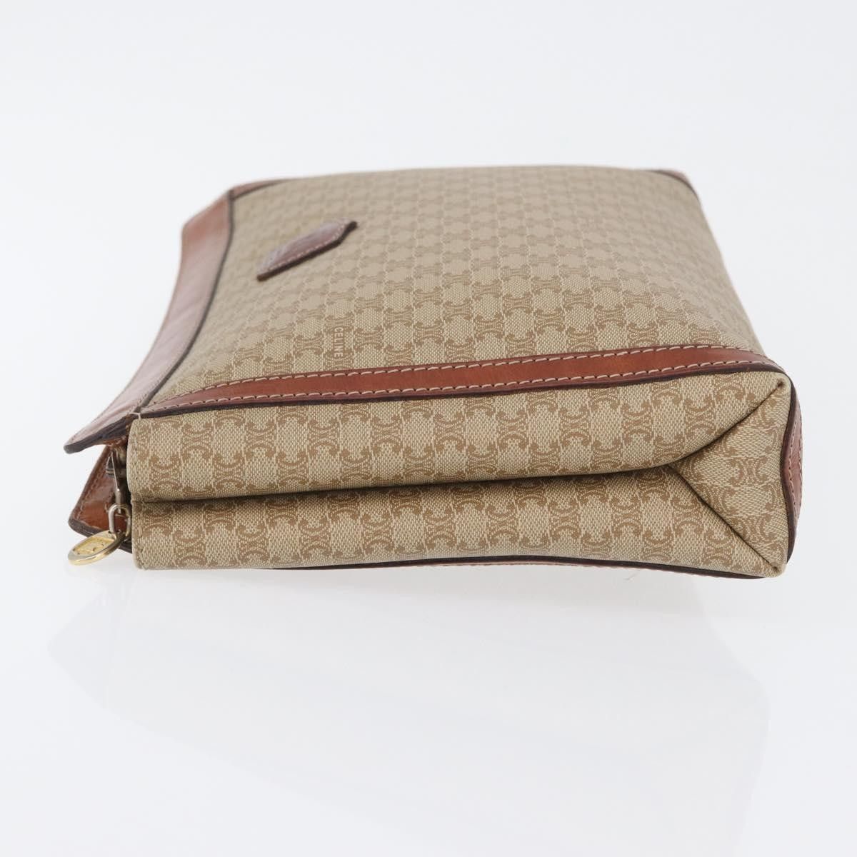 Celine Celine Macadam Pochette Canvas and Leather Size ONE SIZE - 4 Thumbnail