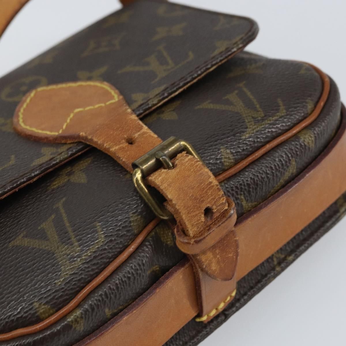 Louis Vuitton Louis Vuitton Cartouchiere Handbag Monogram Canvas Size ONE SIZE - 13 Thumbnail