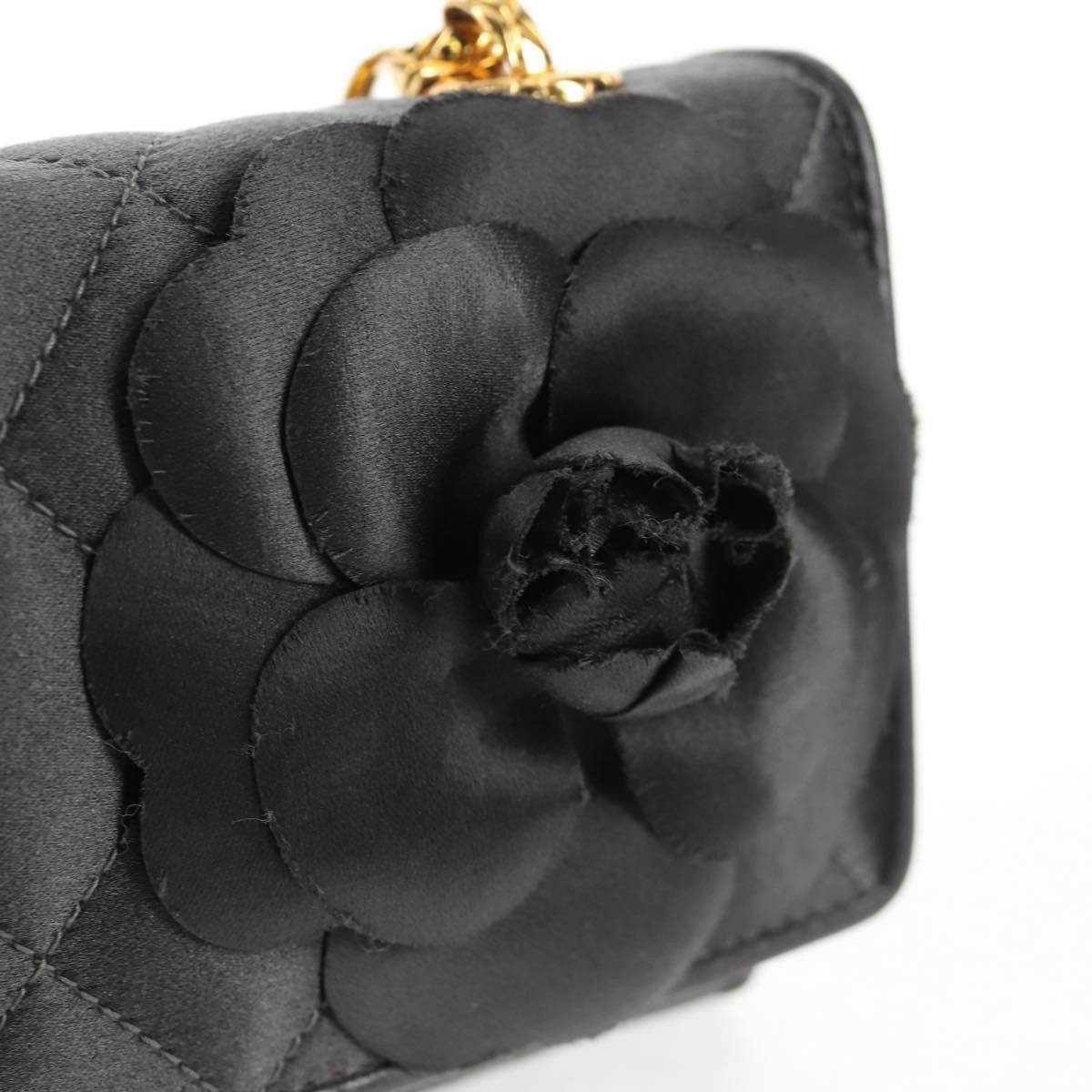 Chanel Chanel Vintage Camellia Flap Satin Size ONE SIZE - 15 Thumbnail