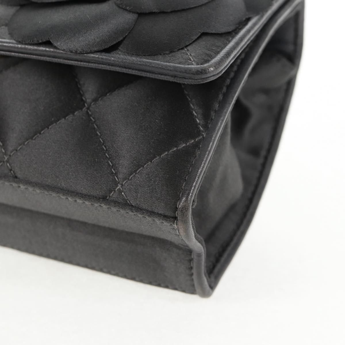 Chanel Chanel Vintage Camellia Flap Satin Size ONE SIZE - 9 Thumbnail
