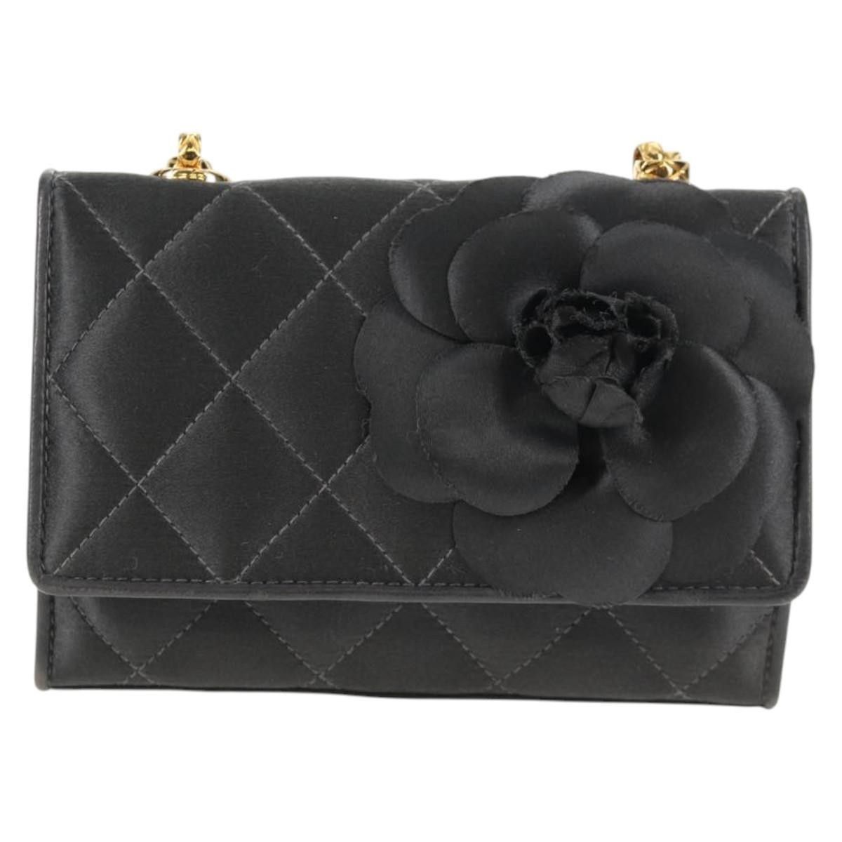Chanel Chanel Vintage Camellia Flap Satin Size ONE SIZE - 19 Thumbnail