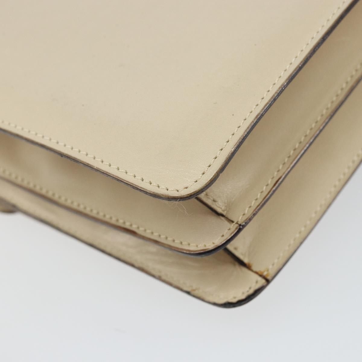 Celine Celine Vintage Top Handle Glazed Leather Size ONE SIZE - 10 Thumbnail
