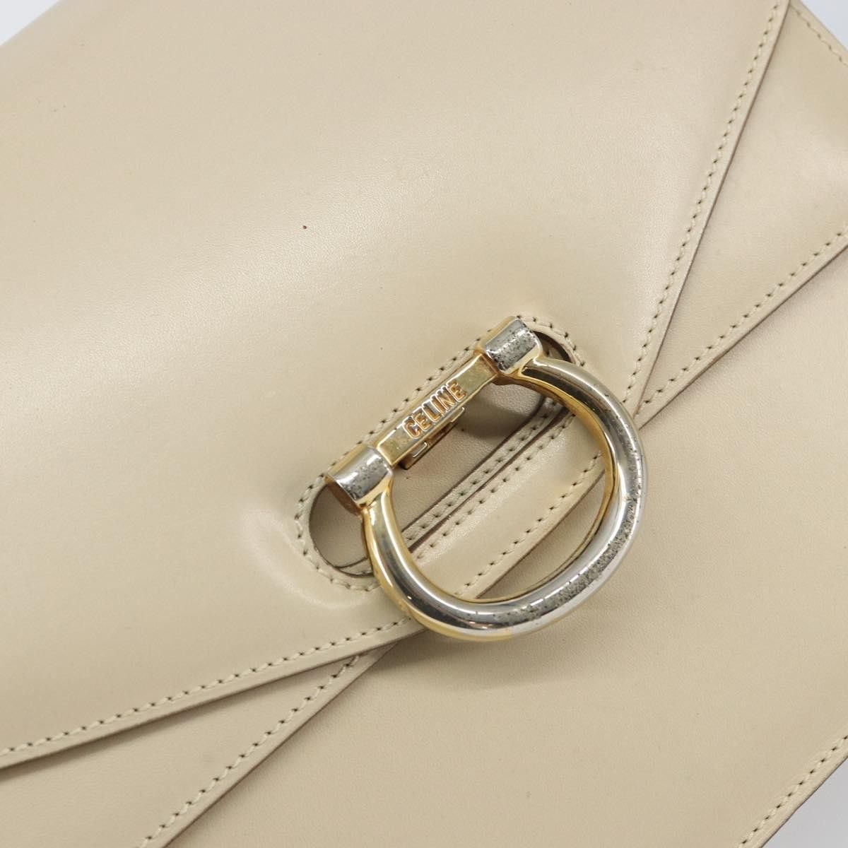 Celine Celine Vintage Top Handle Glazed Leather Size ONE SIZE - 12 Thumbnail