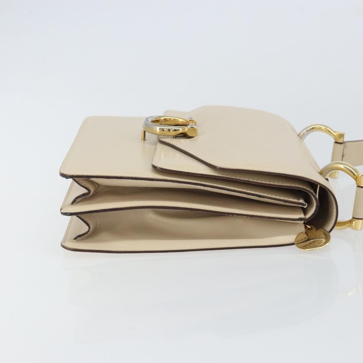 Celine Celine Vintage Top Handle Glazed Leather Size ONE SIZE - 3 Thumbnail