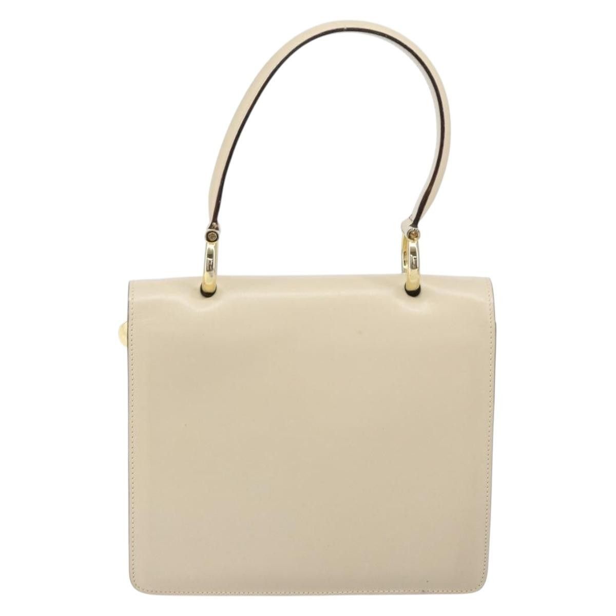Celine Celine Vintage Top Handle Glazed Leather Size ONE SIZE - 2 Thumbnail