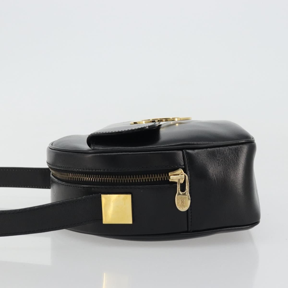Celine Celine Circle Logo Shoulder Bag Leather Size ONE SIZE - 4 Thumbnail