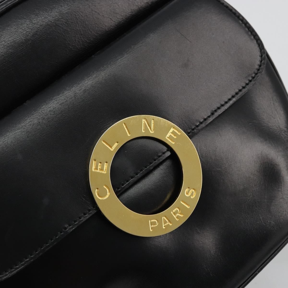 Celine Celine Circle Logo Shoulder Bag Leather Size ONE SIZE - 13 Thumbnail