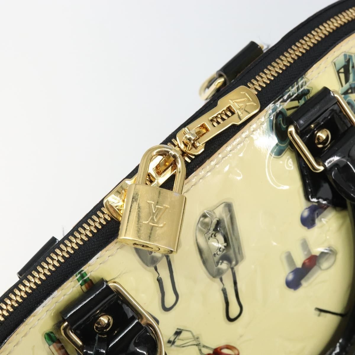Louis Vuitton Louis Vuitton Alma Handbag Limited Edition Stickers Monogram Vernis Size ONE SIZE - 13 Thumbnail