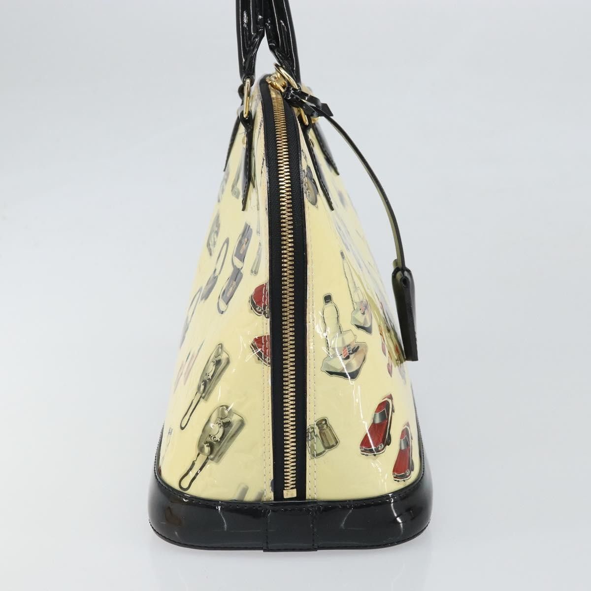 Louis Vuitton Louis Vuitton Alma Handbag Limited Edition Stickers Monogram Vernis Size ONE SIZE - 3 Thumbnail