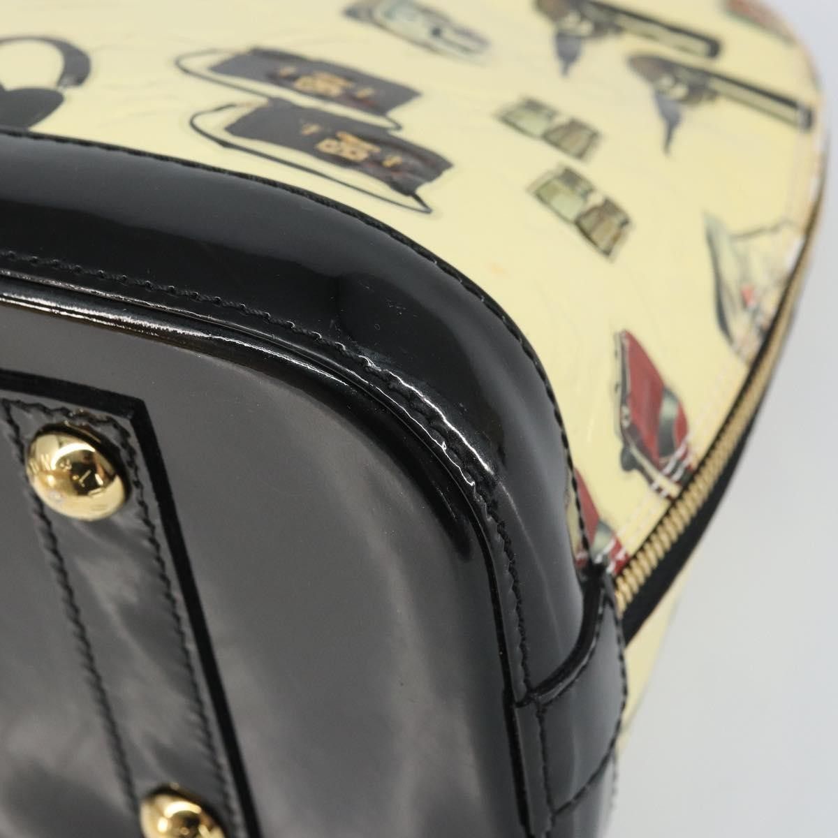 Louis Vuitton Louis Vuitton Alma Handbag Limited Edition Stickers Monogram Vernis Size ONE SIZE - 11 Thumbnail
