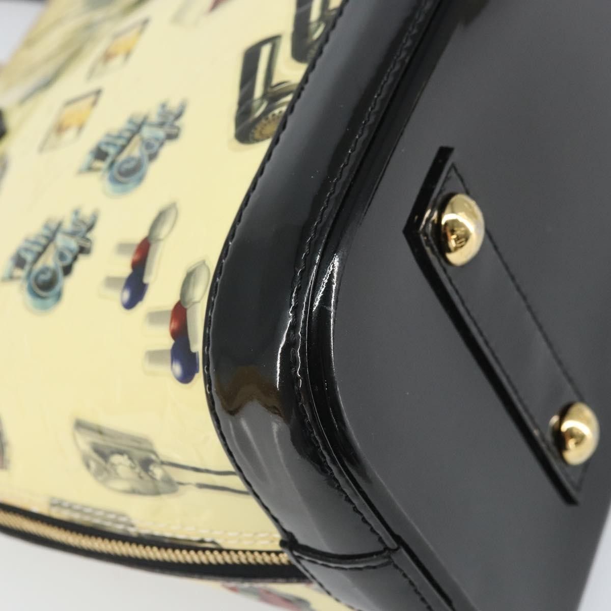 Louis Vuitton Louis Vuitton Alma Handbag Limited Edition Stickers Monogram Vernis Size ONE SIZE - 10 Thumbnail