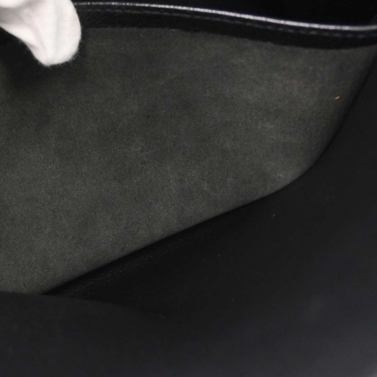 Hermes Hermes HAC Birkin Black Fjord with Palladium Hardware Size ONE SIZE - 17 Thumbnail