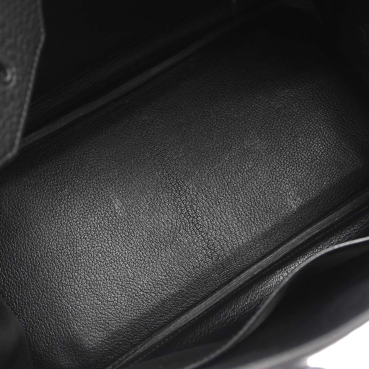 Hermes Hermes HAC Birkin Black Fjord with Palladium Hardware Size ONE SIZE - 13 Thumbnail