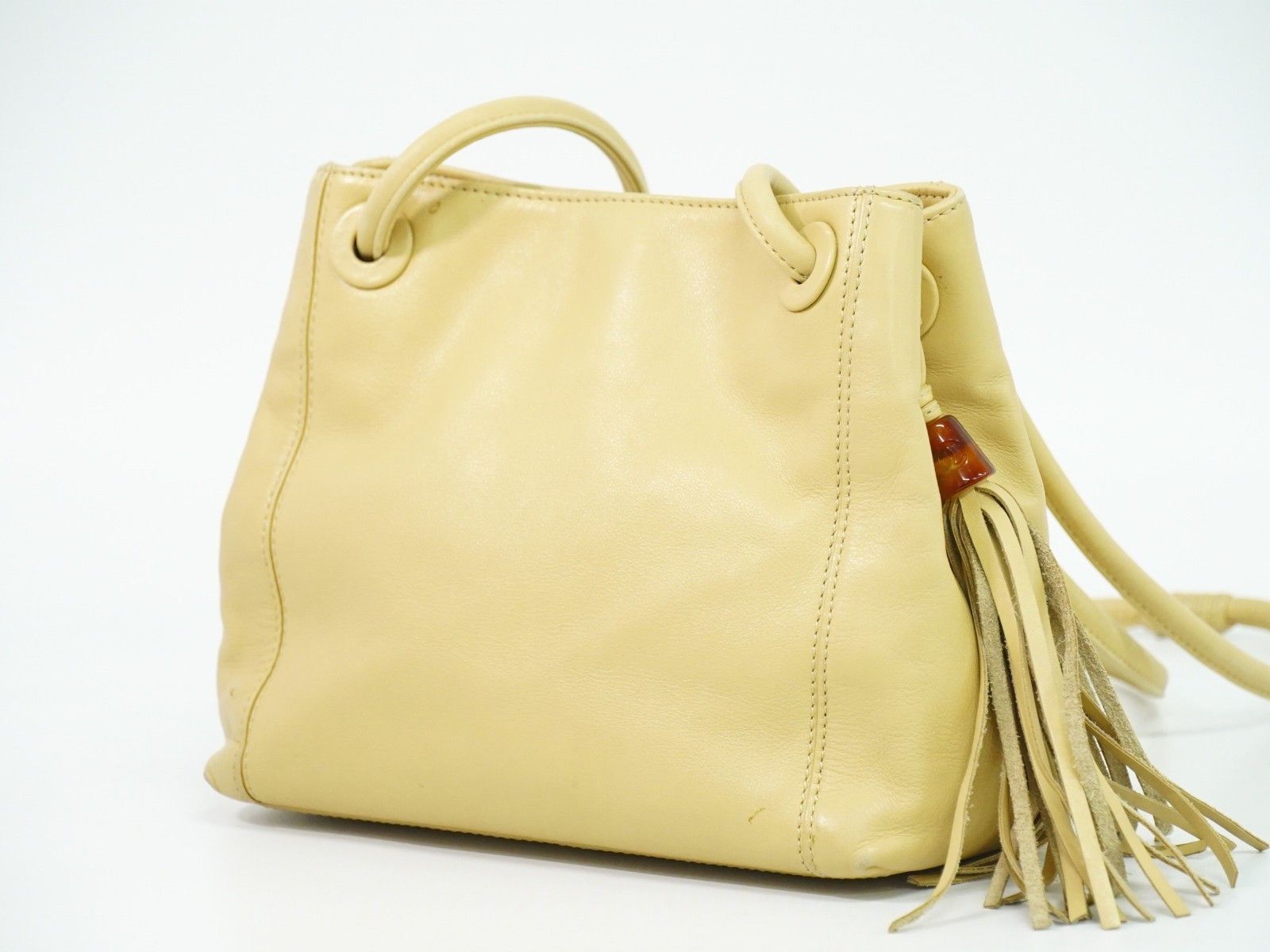 Chanel Chanel Vintage CC Tassel Lambskin Size ONE SIZE - 2 Thumbnail
