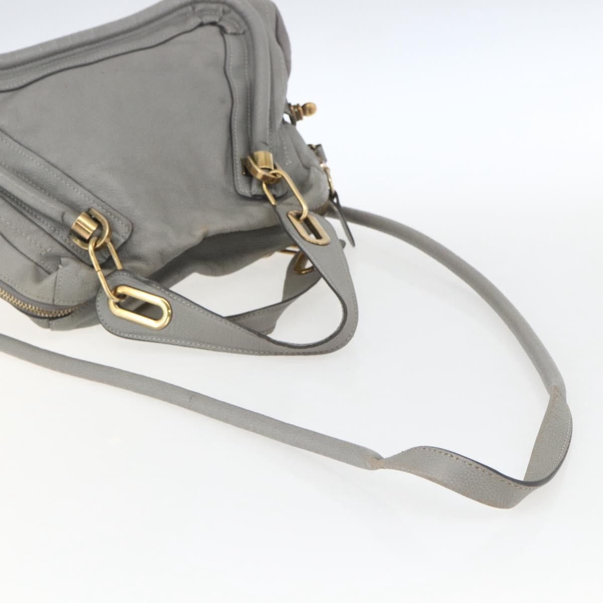 Chloe Chloe Paraty Top Handle Bag Leather Size ONE SIZE - 16 Thumbnail