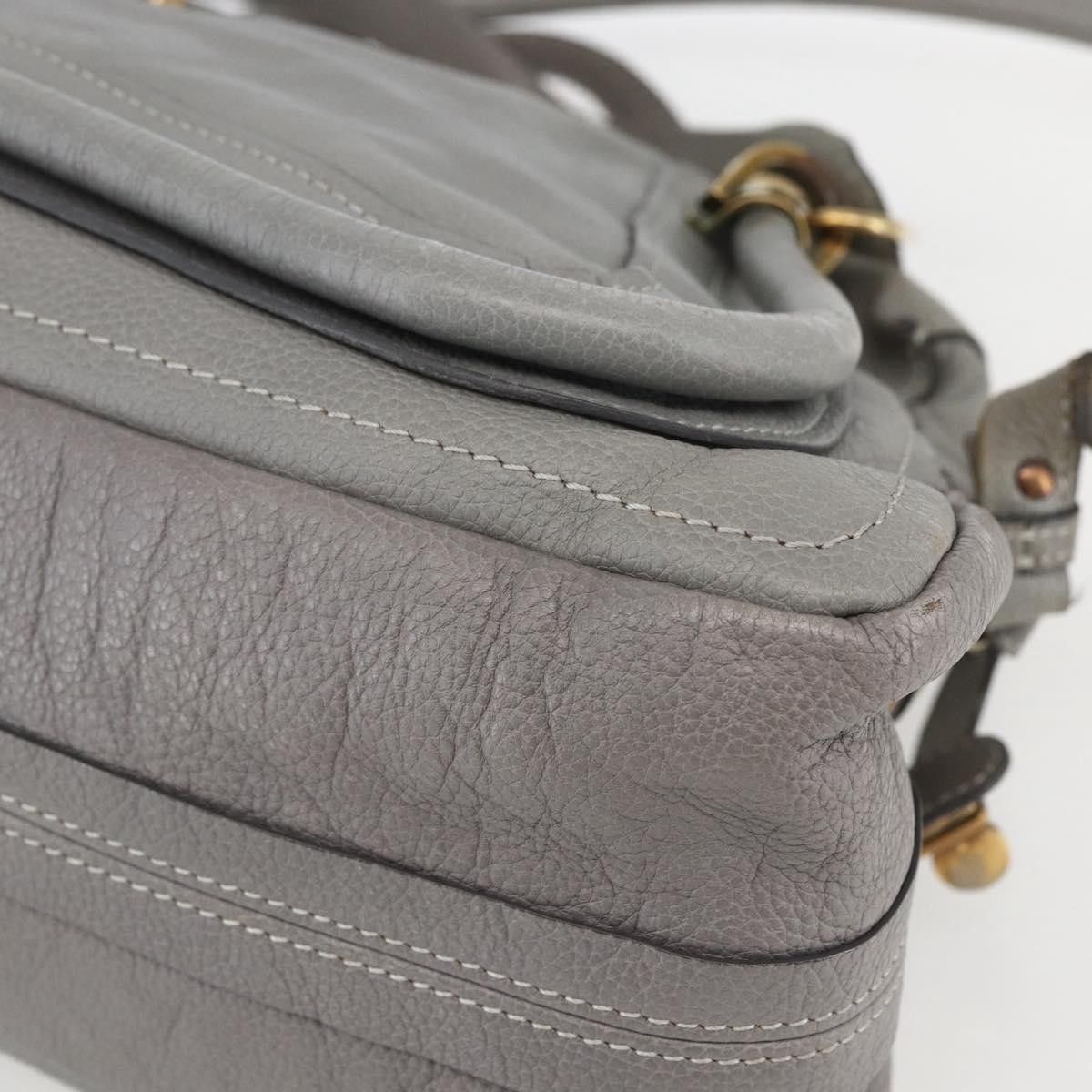 Chloe Chloe Paraty Top Handle Bag Leather Size ONE SIZE - 11 Thumbnail