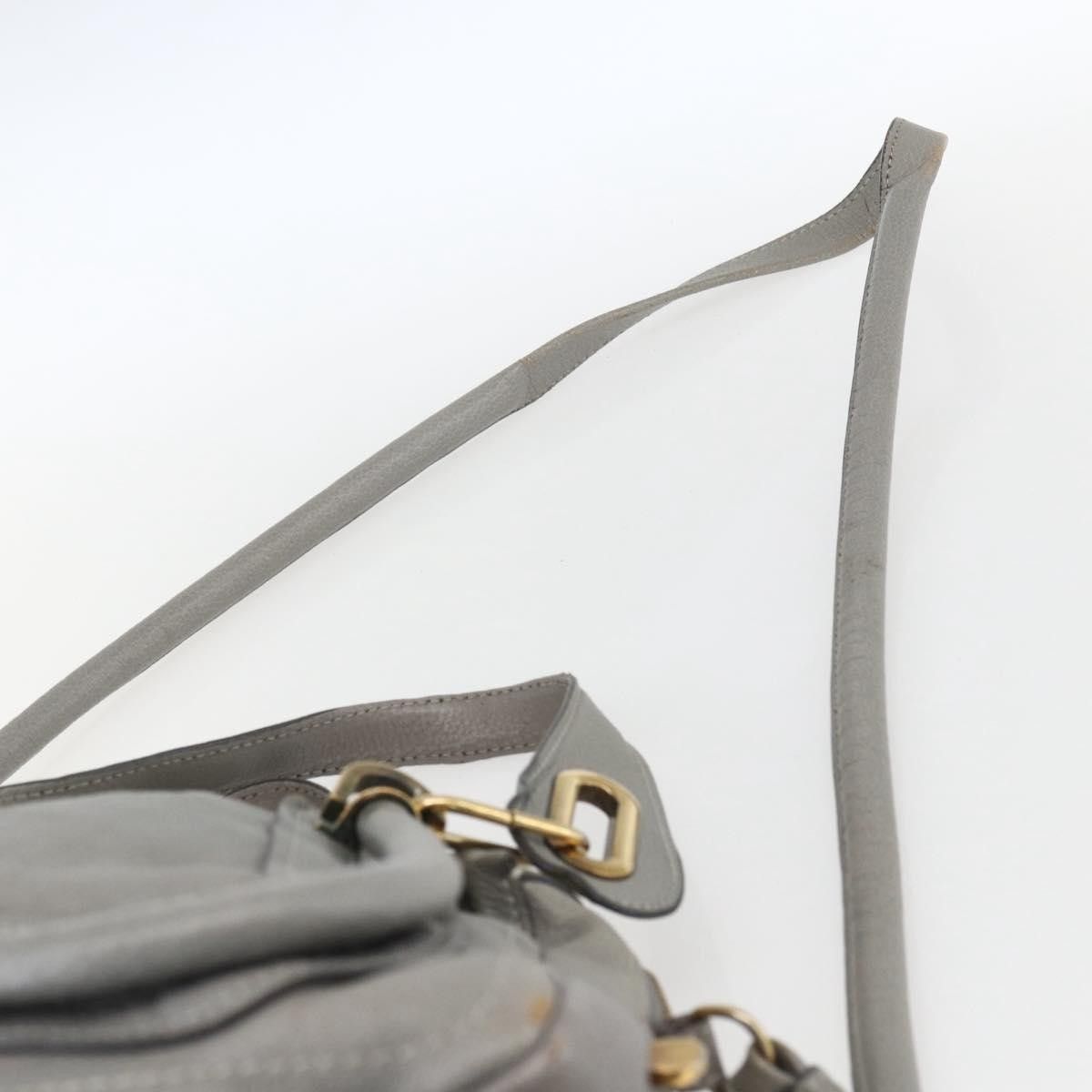 Chloe Chloe Paraty Top Handle Bag Leather Size ONE SIZE - 17 Thumbnail