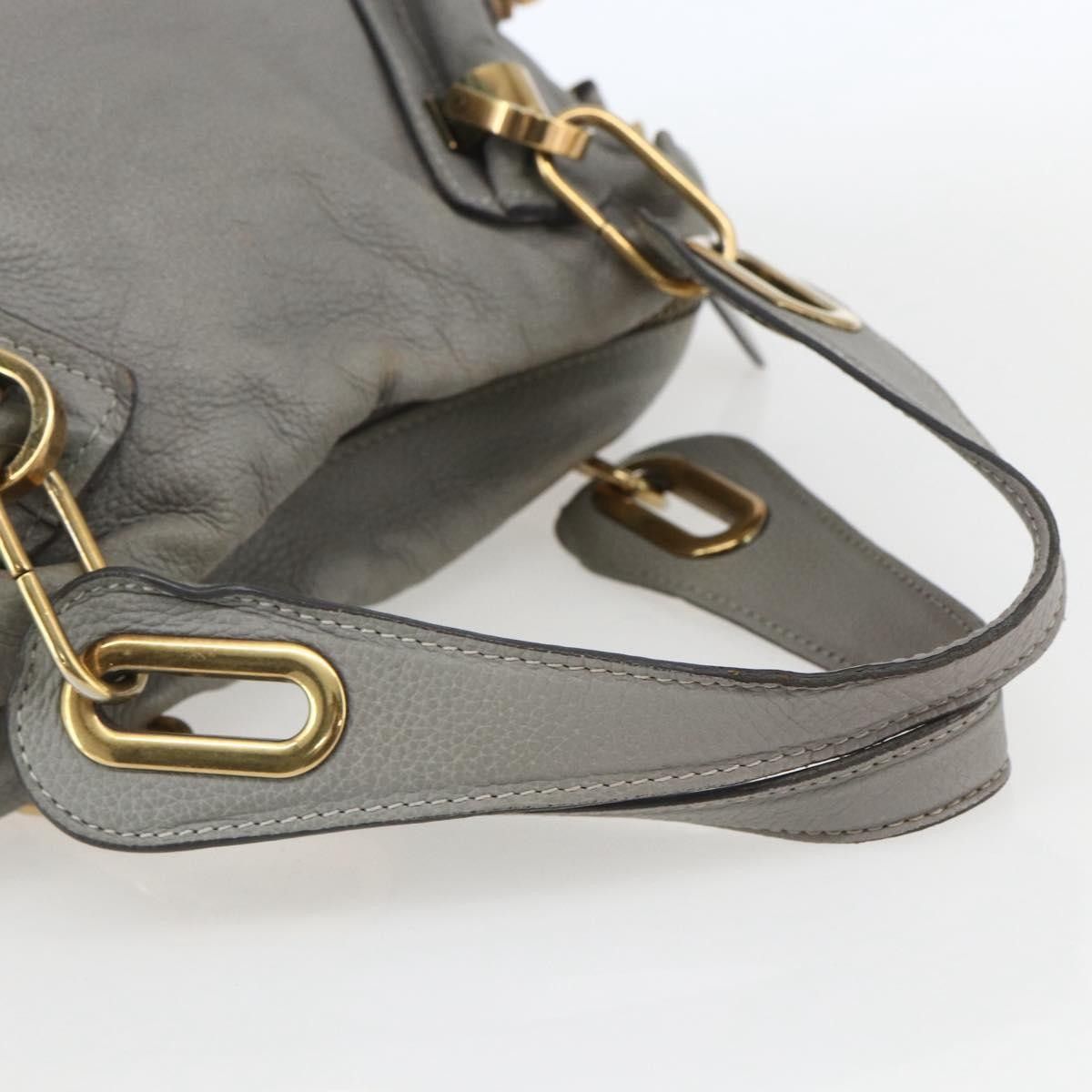 Chloe Chloe Paraty Top Handle Bag Leather Size ONE SIZE - 8 Thumbnail